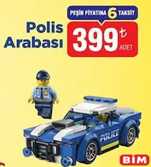 LEGO POLİS ARABASI